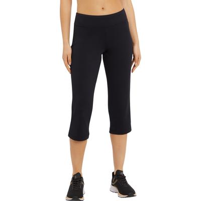 Sporthose ENERGETICS "DA.-3/4 HOSE MANUELA II W", Damen, Gr. M, N-Gr, schwarz, Obermaterial: 73% Polyester, 27% Elasthan, Hosen Sporthose, mit DRY PLUS-Technologie, aus elastischem Stretchmaterial