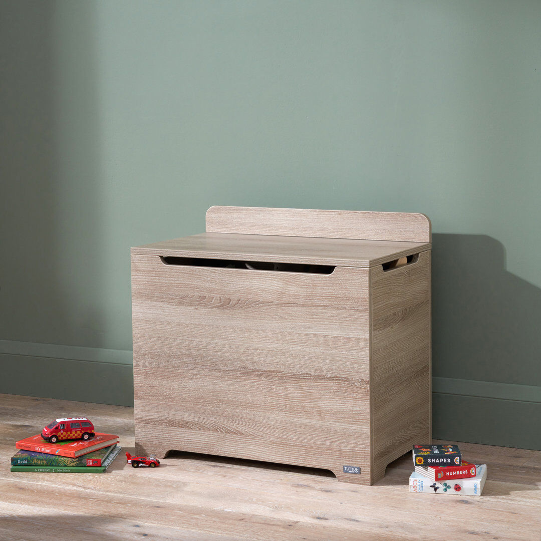 Tutti Bambini Modena Toy Box Oak 56.5cm H X 60.5cm W X 37.5cm D