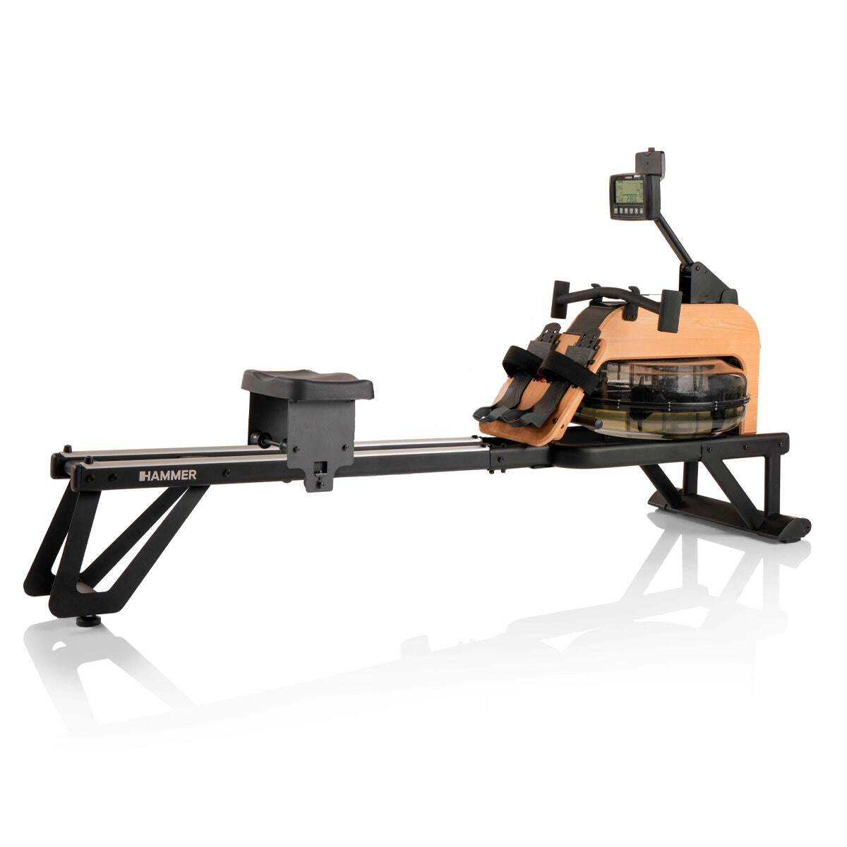 HAMMER Wasser-Rudergerät RowFlow 5.0 NorsK, 20 Programme, Kinomap, bis 150 kg