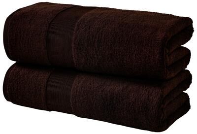 Fabstyles Luxury Large Bath Sheet 35 by 70 Inches Set of 2
