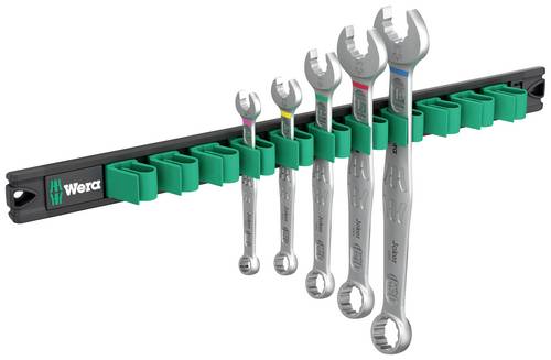 Wera 05020234001 9641 Magnetleiste 6003 Joker 2 Ring-Maulschlüssel-Satz 5teilig Schlüsselweite (Metrisch) 8 - 19mm