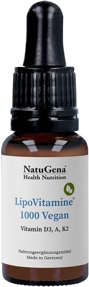 Lipovitamine 1000 Vegan Vitamin D3 + A + K2 Tropfen 15ml