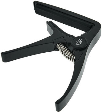 Harley Benton Classical Capo Black noir