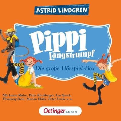 Pippi Langstrumpf. Die große Hörspielbox - Astrid Lindgren, Audio, 9783837390780