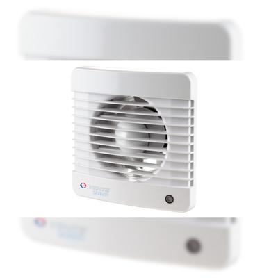 Vents Kleinraumventilator Silenta M 125 T Weiß 9