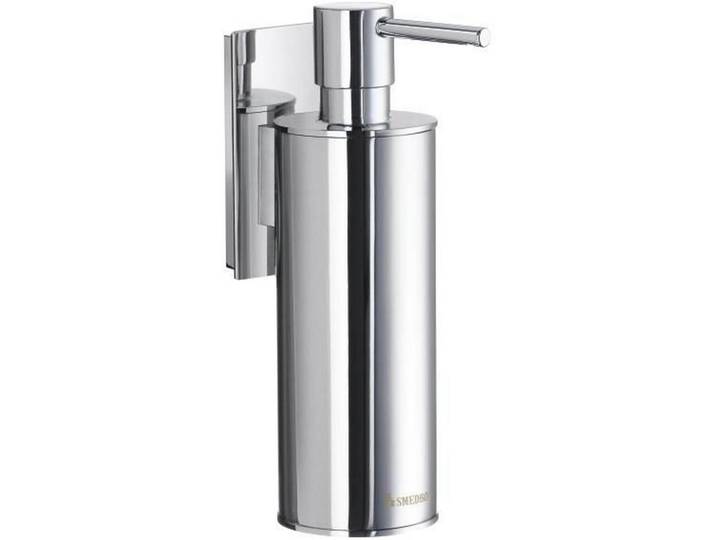 Smedbo Seifenspender, Metall, 5.1x16.3x9.9 cm, Wandbefestigung möglich, Metallpumpe, Badaccessoires, Badaccessoires-Serien