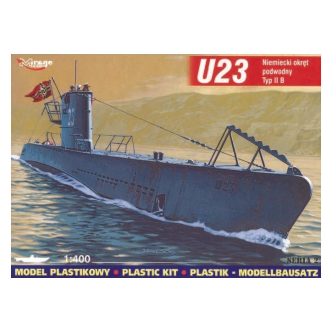 Mirage Hobby Deutsches U-Boot U 23 Typ IIB (40024)