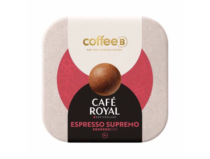 CoffeeB Espresso Supremo 9 Stück Kaffeekugeln – CoffeeB Kapseln/CoffeeB Balls