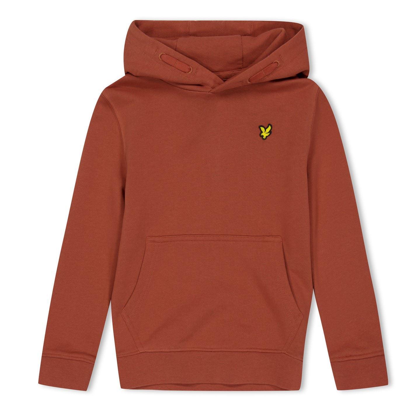Lyle & Scott - Kapuze mit Kordelzug für Kinder (Ziegelstein)
