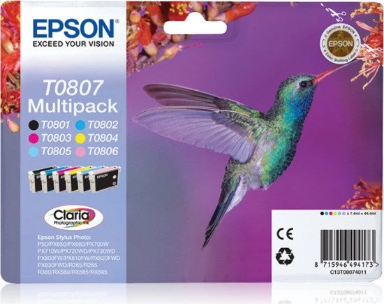 Epson T0807 Multipack