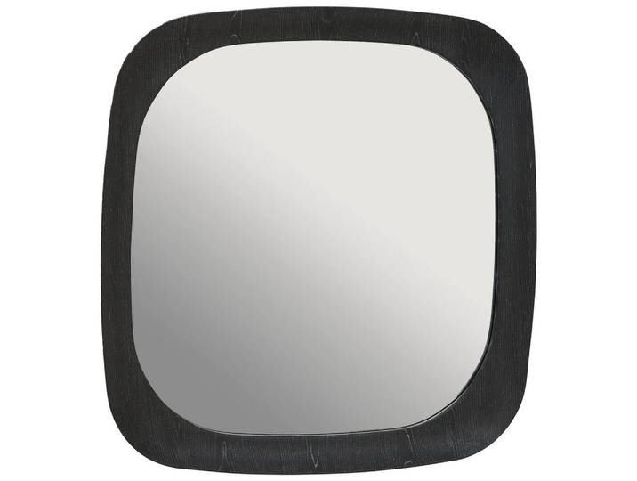 Xora Wandspiegel, Schwarz, Glas, quadratisch, 100x100x5 cm, Spiegel, Wandspiegel