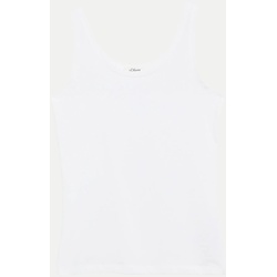 Basic Tanktop Weiß 38