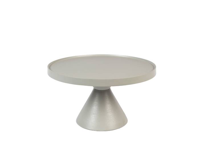 Couchtisch Zuiver Floss 60x60 cm, Grau, Rund, Neu - Perfekt für Sofa und Lounge