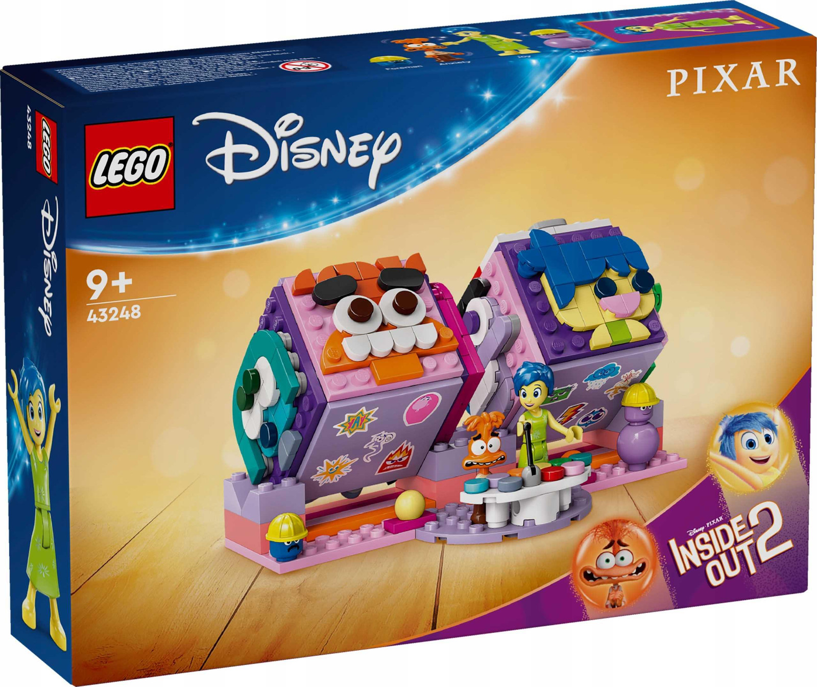 LEGO Disney Inside Out 2 Bouwstenen met emoties 43248