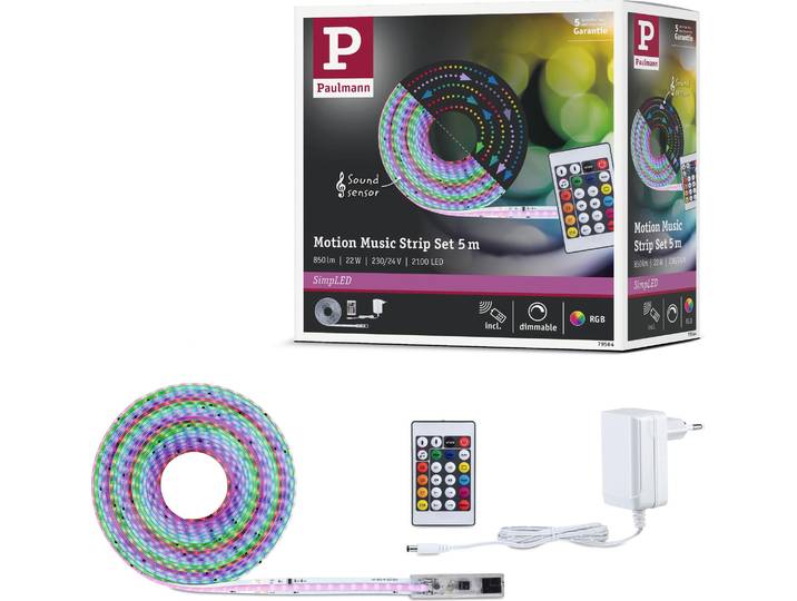 Kit complet Paulmann SimpLED LED Strip RGBIC