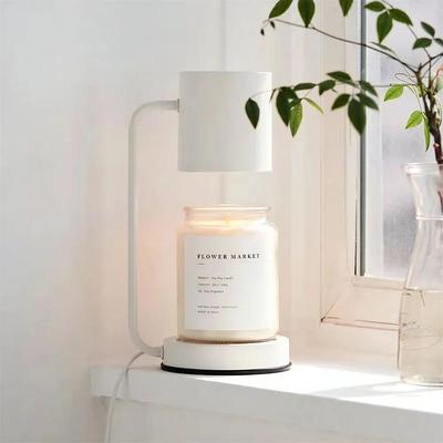 Inspired Living Vintage Dimmable Candle Warmer Lamp For Scented Candles & Home Fragrance white uk
