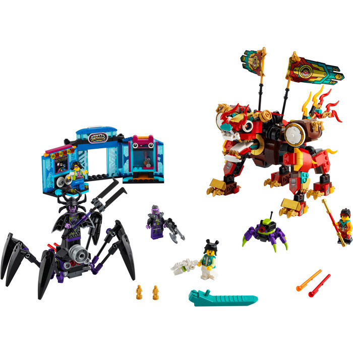 LEGO 80021 Monkey Kid en de Leeuwenwacht