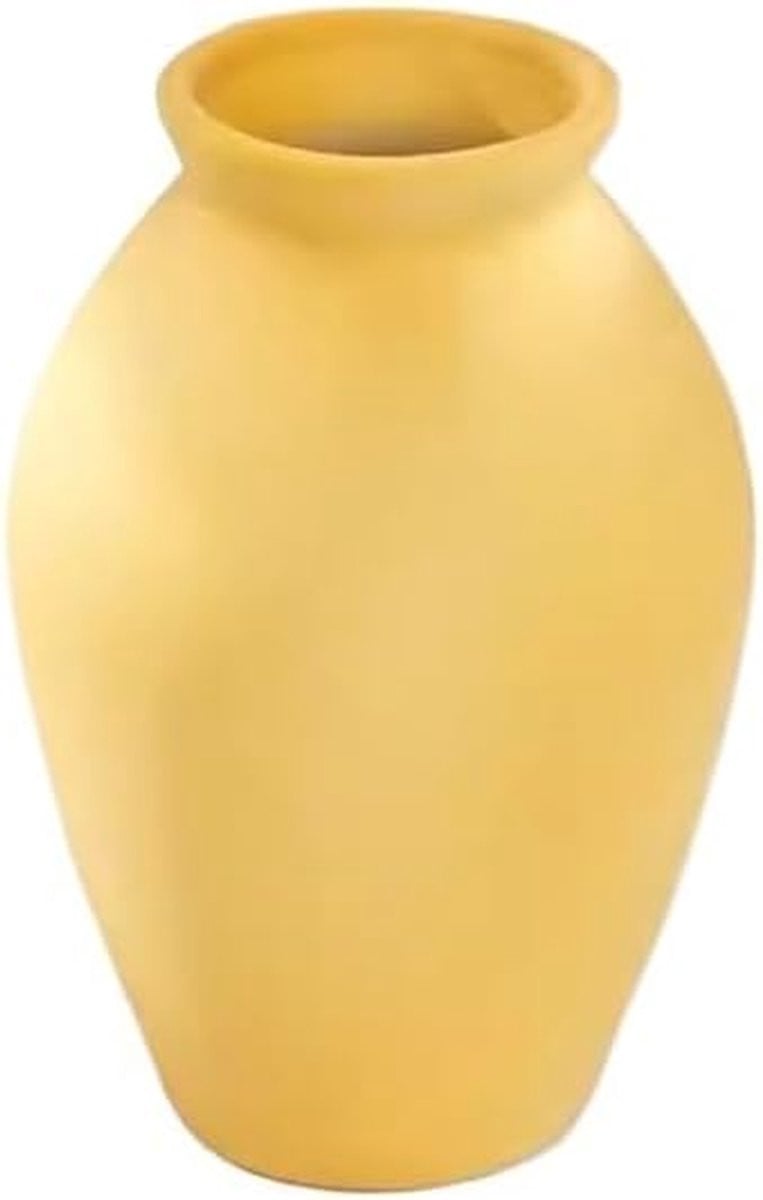 Decoratieve Keramiek Vaas in Pastelkleuren - Hoogte: 9,5 cm