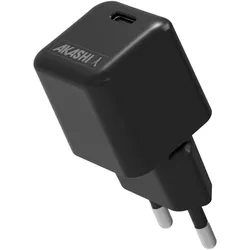 Akashi USB-C Netzteil (30 W), USB Ladegerät, Schwarz