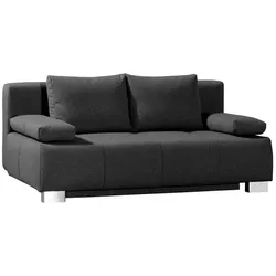 Schlafsofa Atina Stoff Grau Anthrazit