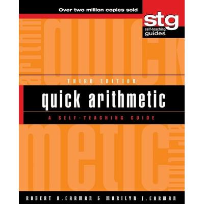 Quick Arithmetic, Taschenbuch von Robert A. Carman,Marilyn J. Carman, Turner Publishing Company, 978-0-471-38494-6