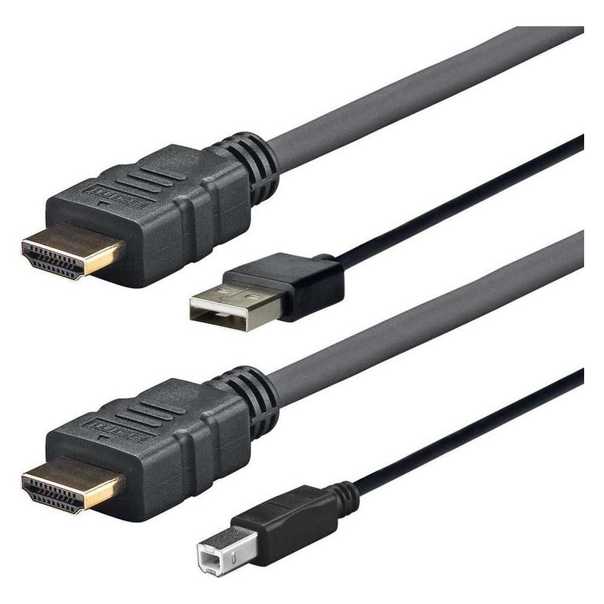 Vivolink Pro HDMI with USB 2.0 A/B 5M (5 m) (PROHDMIUSBAB5AMP)