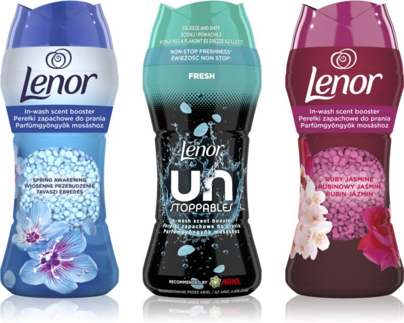 Lenor Mix Pack laundry scented beads economy pack