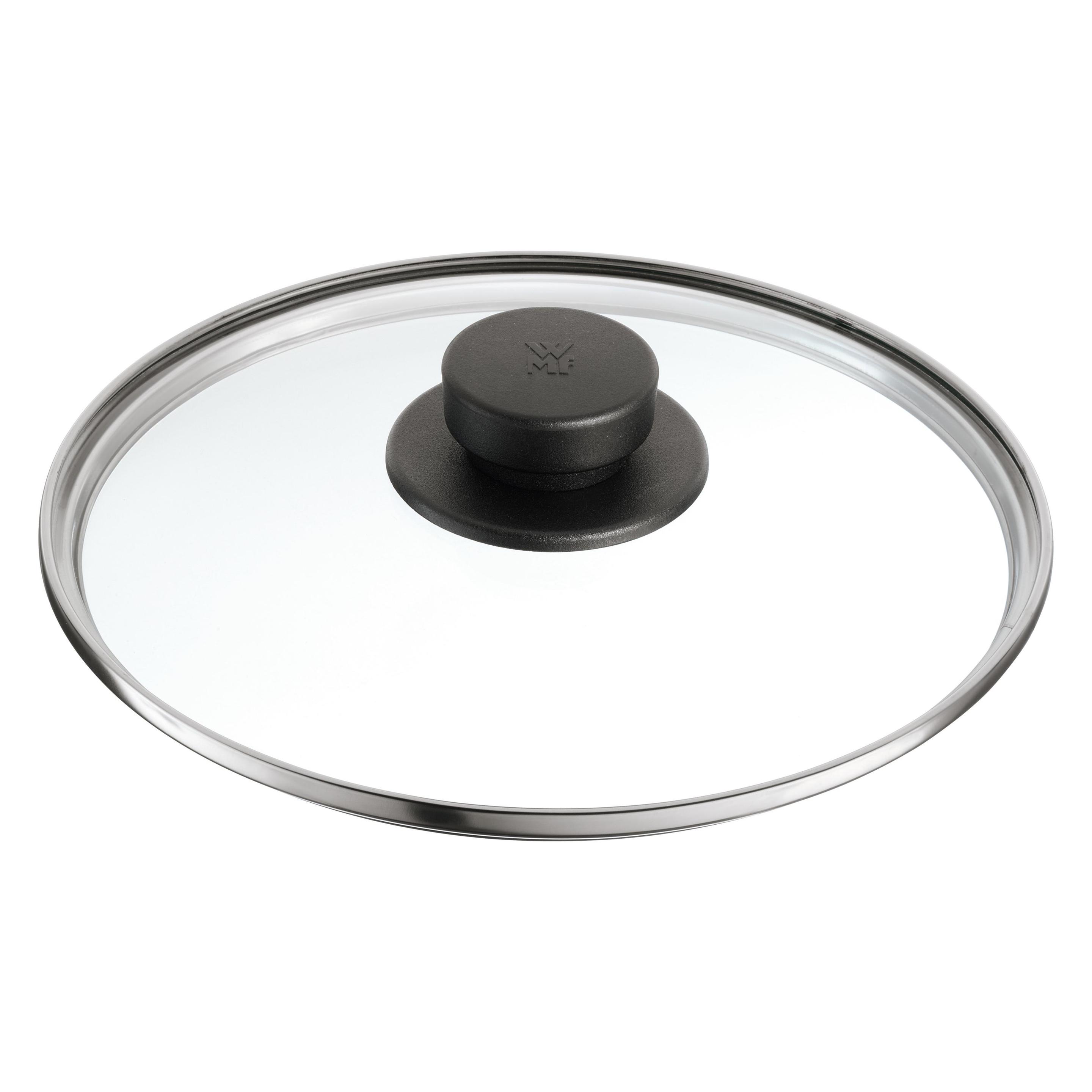WMF Glasdeckel für Schnellkochtöpfe, 22 cm (22 cm, Glas, Metall) (3201112382)