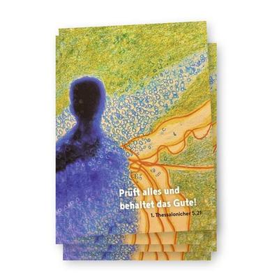 Postkarte zur Jahreslosung 2025 - 10 Karten im Set, Karte von Inge Heinicke-Baldauf, Neukirchener Verlagsgesellschaft, 978-3-7615-7023-4