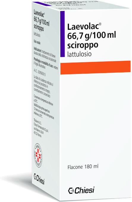 Chiesi Italia Laevolac Sciroppo 180ml 66,7%