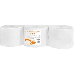 Tapira, Toilettenpapier, Groárollen-Toilettenpapier Plus, 2-lagig, 360 m (6 Stk.)