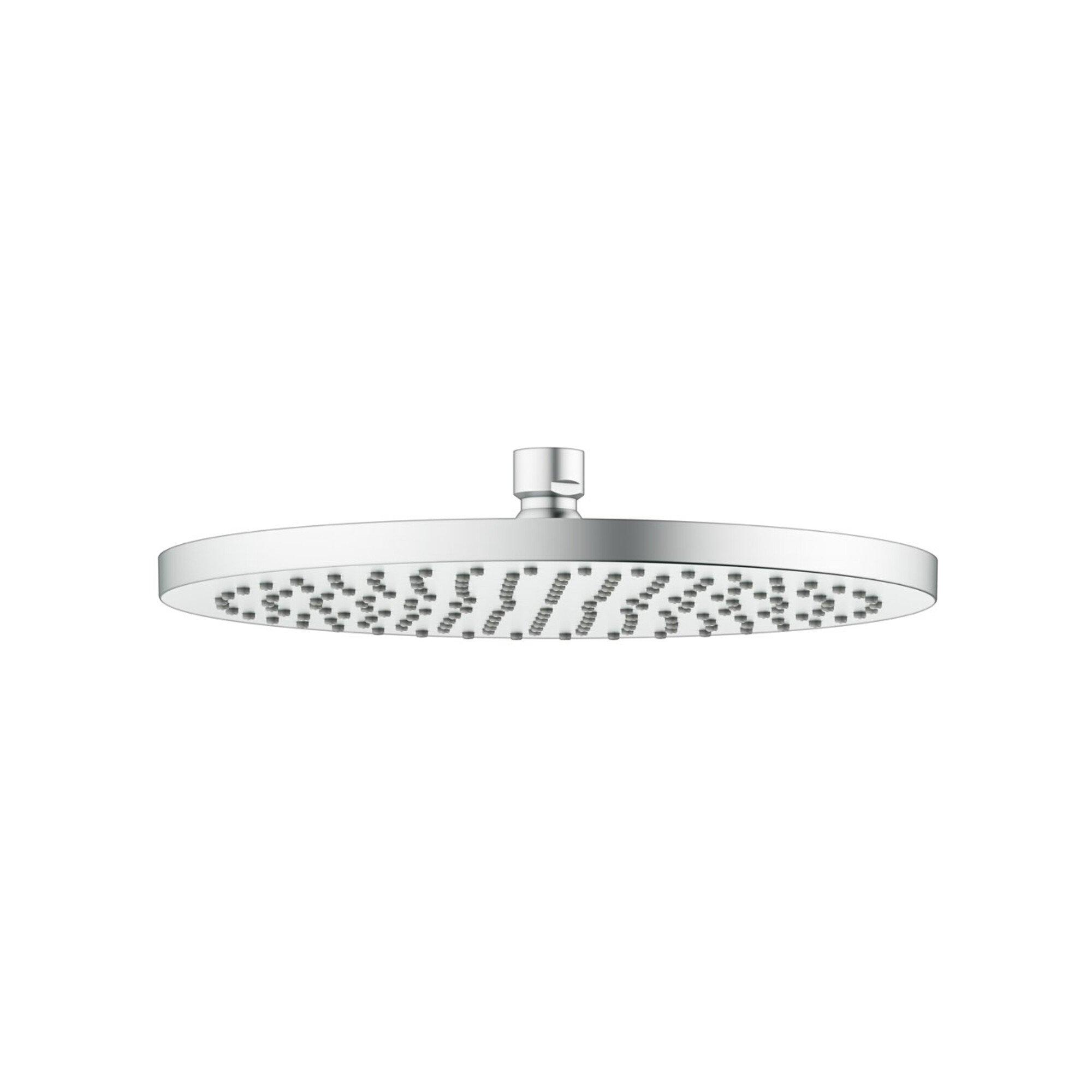 Keuco Kopfbrause 250mm, rd, Kunststoff-Brau., alu./finish (59886170201)