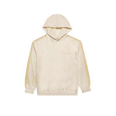 Kapuzensweatshirt IRASUTO STUDIOS "Irasuto Studios TRICOTE HOODY", Herren, Gr. M, beige (bone weiß), 80% Baumwolle, 20% Polyester, bedruckt, Rundhals, Sweatshirts