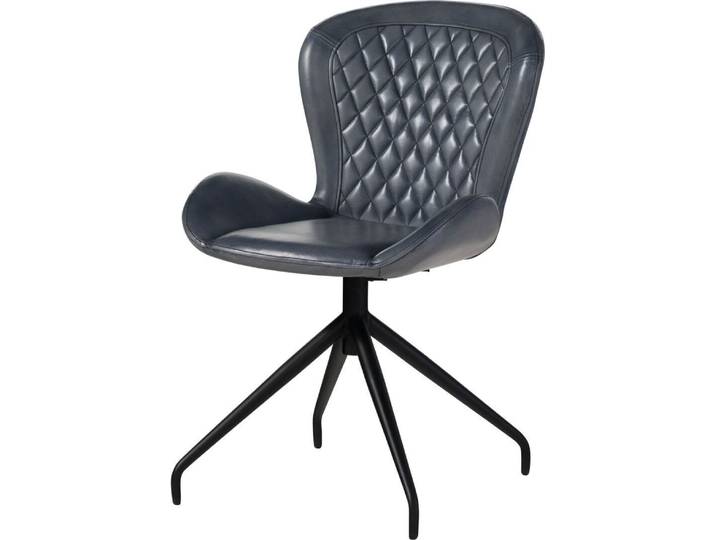 MASSIVMOEBEL24 Chaise 61x52 Cuir Set 2 IRON LABEL #512