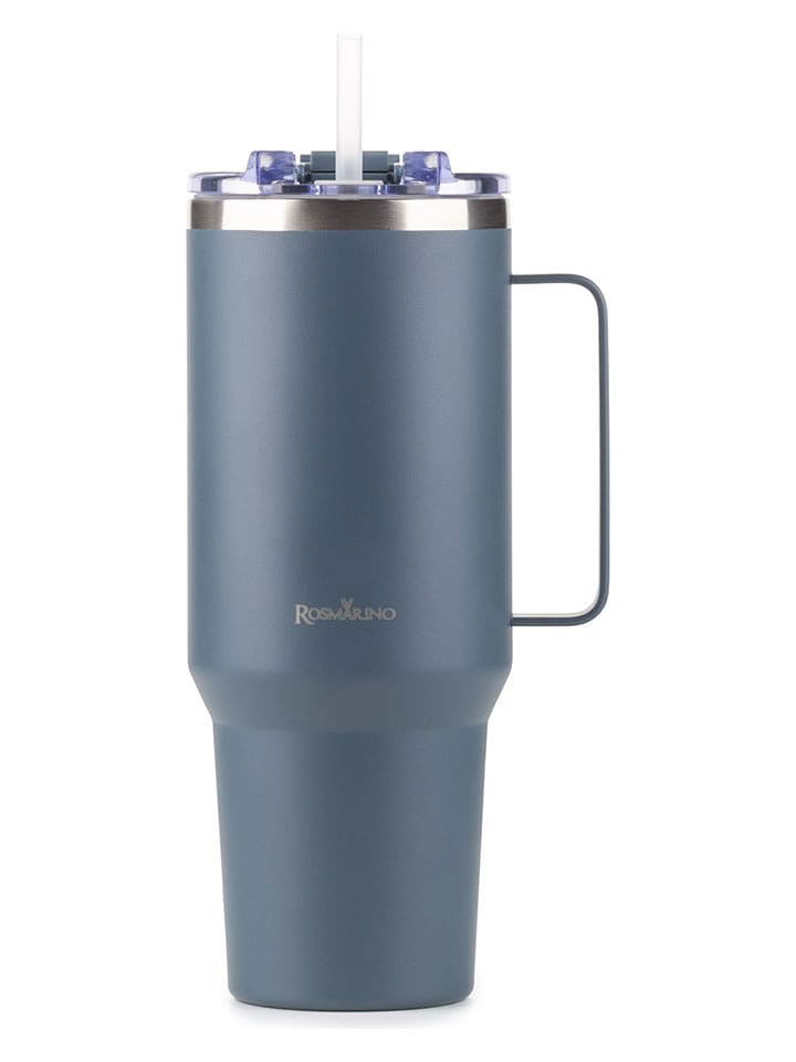 ROSMARINO Thermobecher ''MegaCup'' in Dunkelblau - 1,1 l - onesize