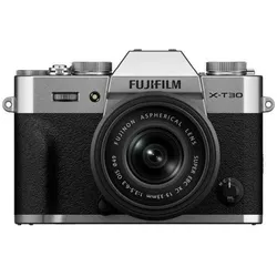 Fujifilm X-T30 III Kit XC 13-33mm (13 - 33 mm, 26.10 Mpx, APS-C / DX), Kamera, Silber