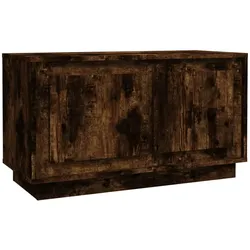 vidaXL TV-Schrank Räuchereiche 80x35x45 cm Holzwerkstoff