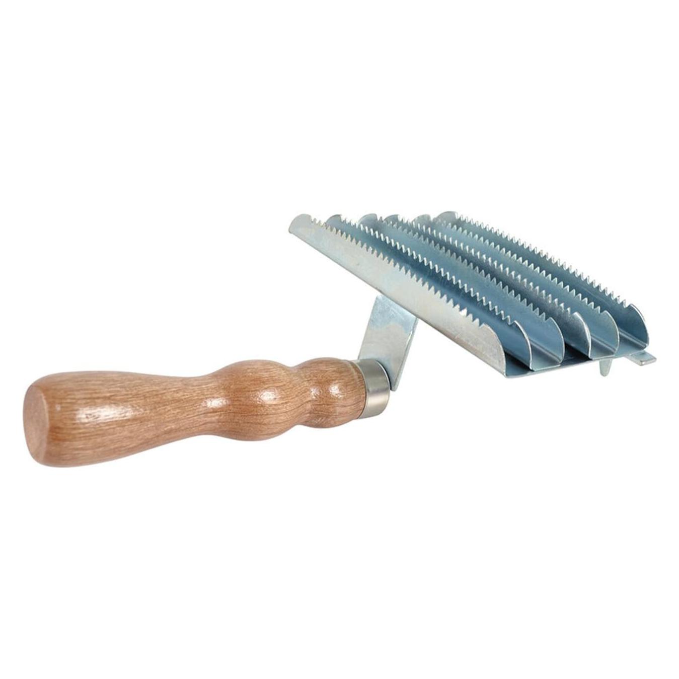 Borstiq - Square metal comb (0579)