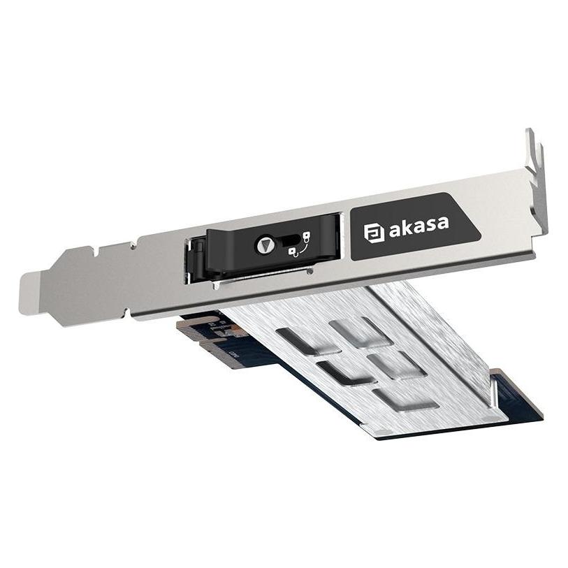 Akasa adaptér M.2 do PCIex s vyjímatelným boxem (AK-PCCM2P-06)