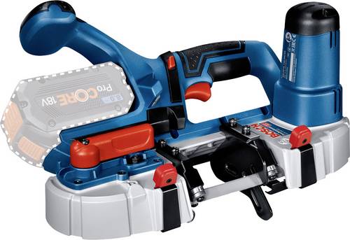 Bosch Professional Akku-Bandsäge Schnitttiefe (max.) 63.5mm 18V Sägeblatt-Länge 733mm