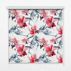 INNENROLLO - Fensterrollo - Rollo - 60x40 cm - Blumen