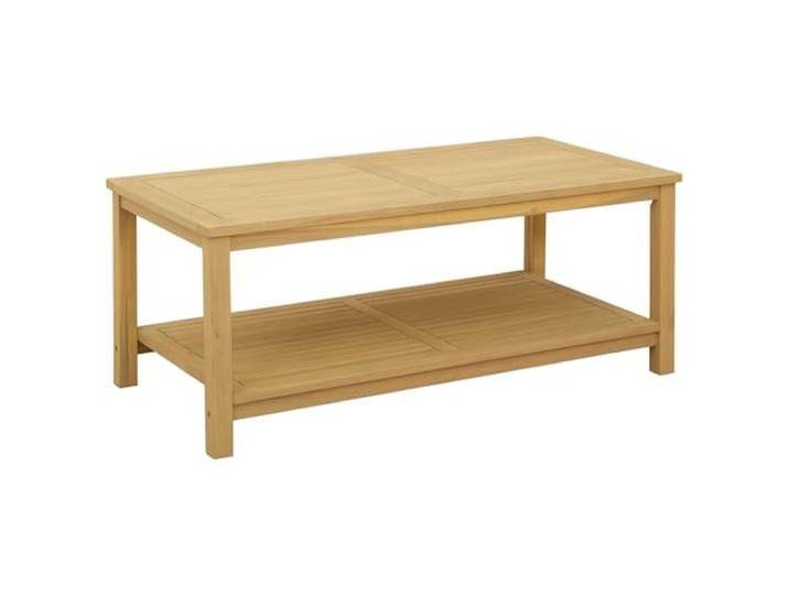 HKLGBVCR Beistelltisch aus massivem Akazienholz, 110 x 55 x 45 cm