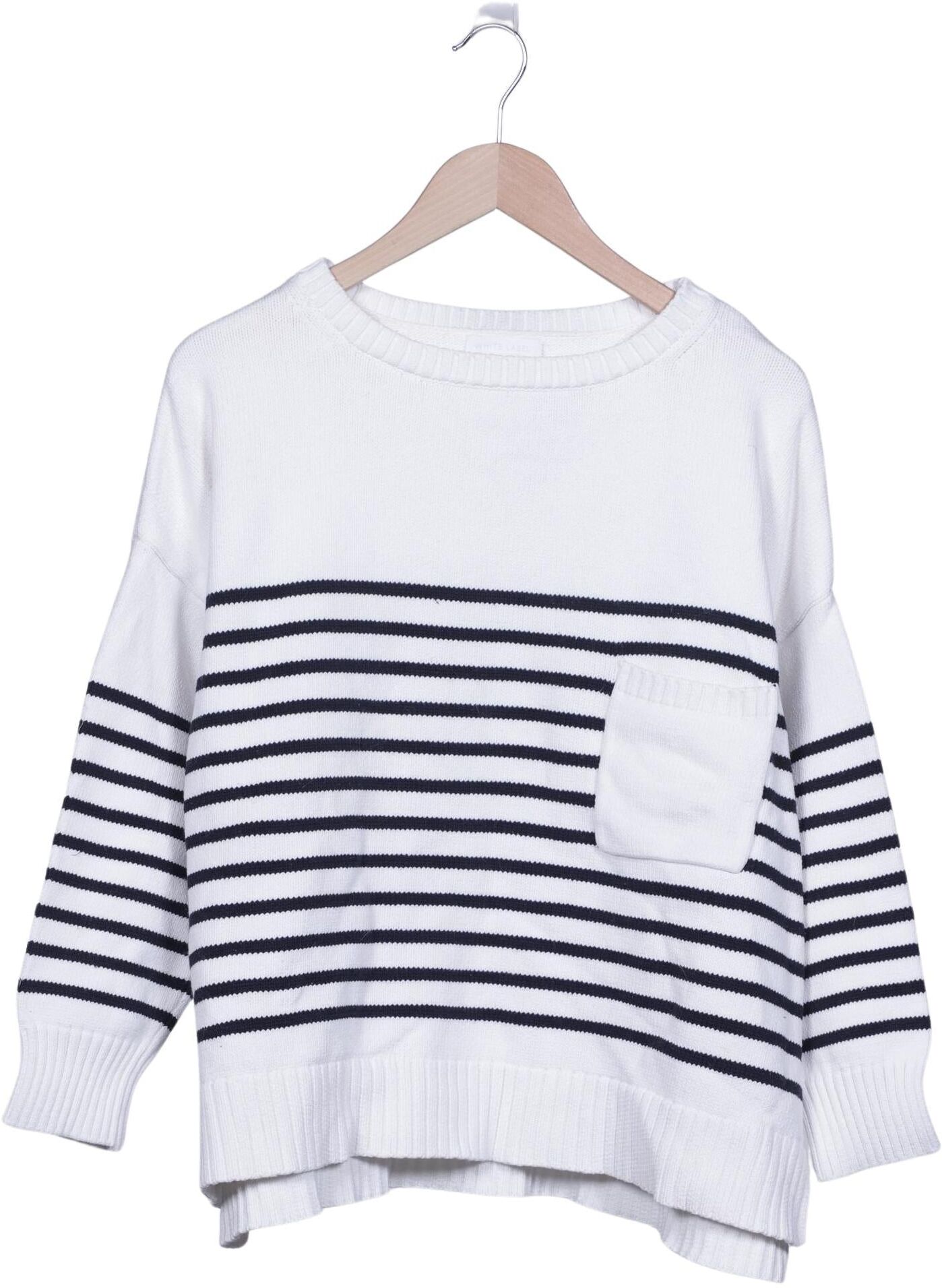 White label Damen Pullover, Mehrfarbig, Gr. L, Synthetik / Baumwolle - Second Hand