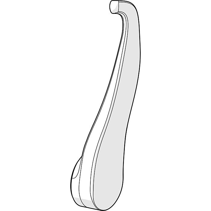 Hansa Temperatureinstellgriff 59914507 ALESSI Swan by HANSA