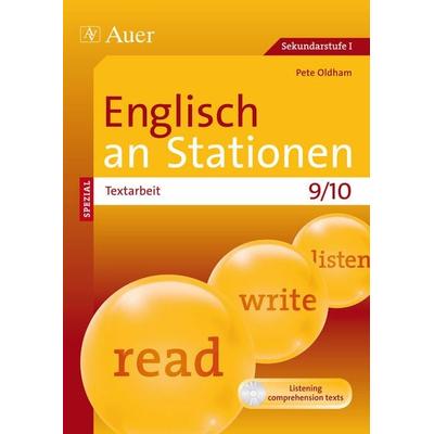 Englisch an Stationen Spezial Textarbeit 9/10, Set von Pete Oldham, Auer Verlag in der AAP Lehrerwelt GmbH, 978-3-403-07052-8