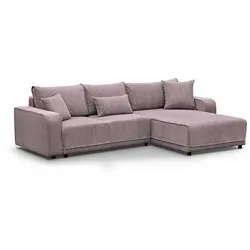 ECKSCHLAFSOFA Primo L rosa