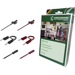 Hirschmann Test & Measurement PMS 4 CO Messleitungs-Set Lamellenstecker 4 mm Lamellenstecker 4 mm 1.00 m Schwarz, Rot 1 Set 972407001