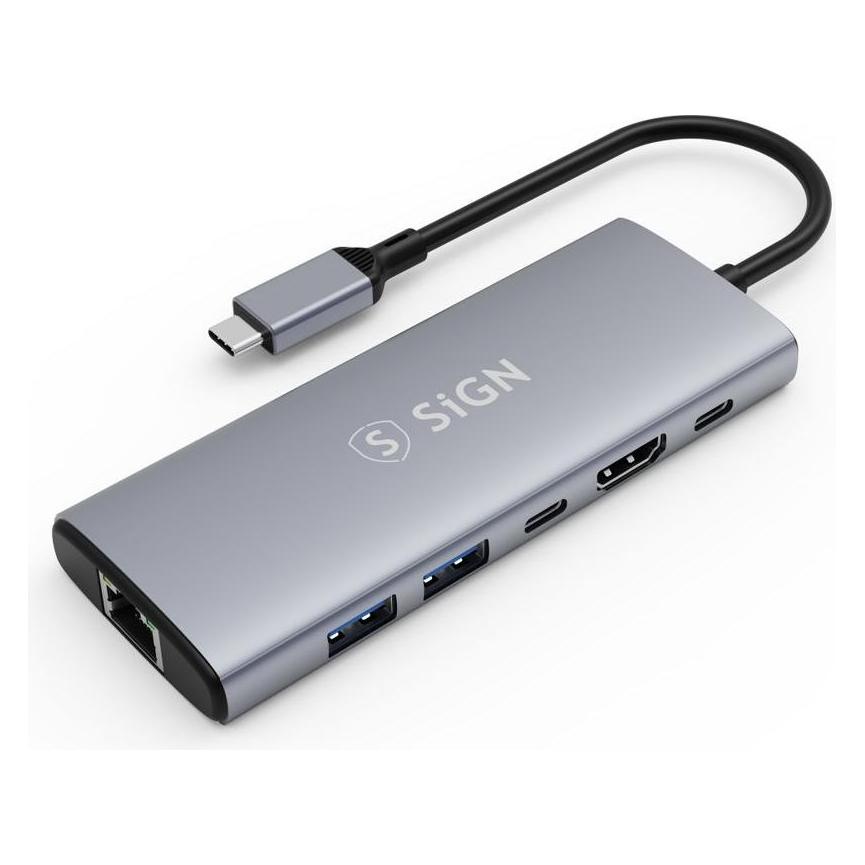 SIGN SN-GEN2HUB (USB-C, 6 Ports) (SN-GEN2HUB)