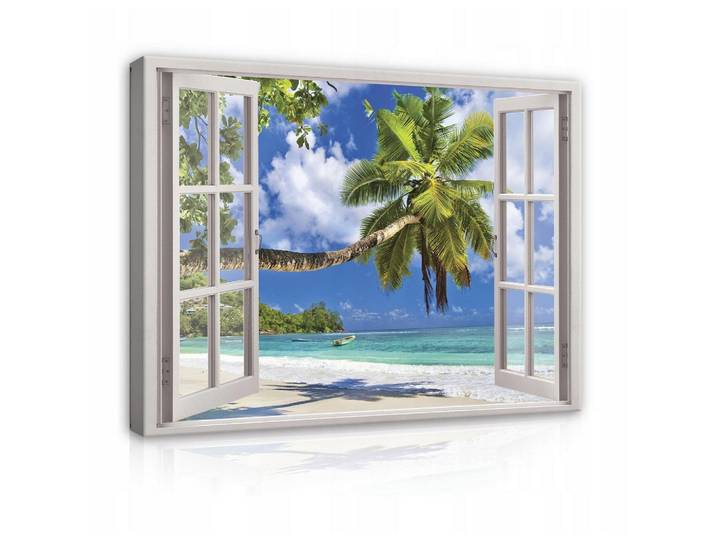 BILDER auf Leinwand Strand Meer Modern 80x60