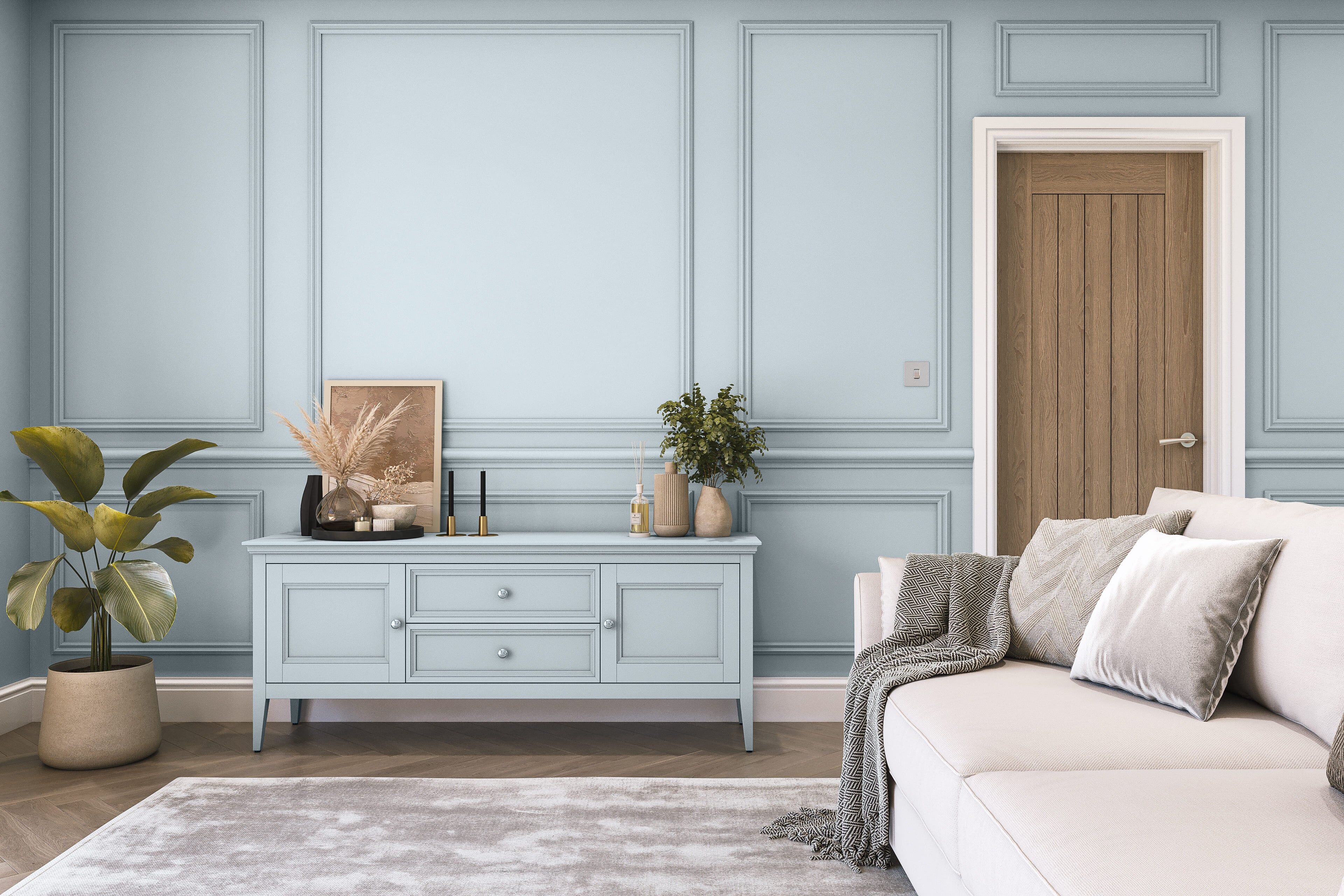 Hemway Peel and Stick Sample - Chalk Paint - Duck Egg Blue